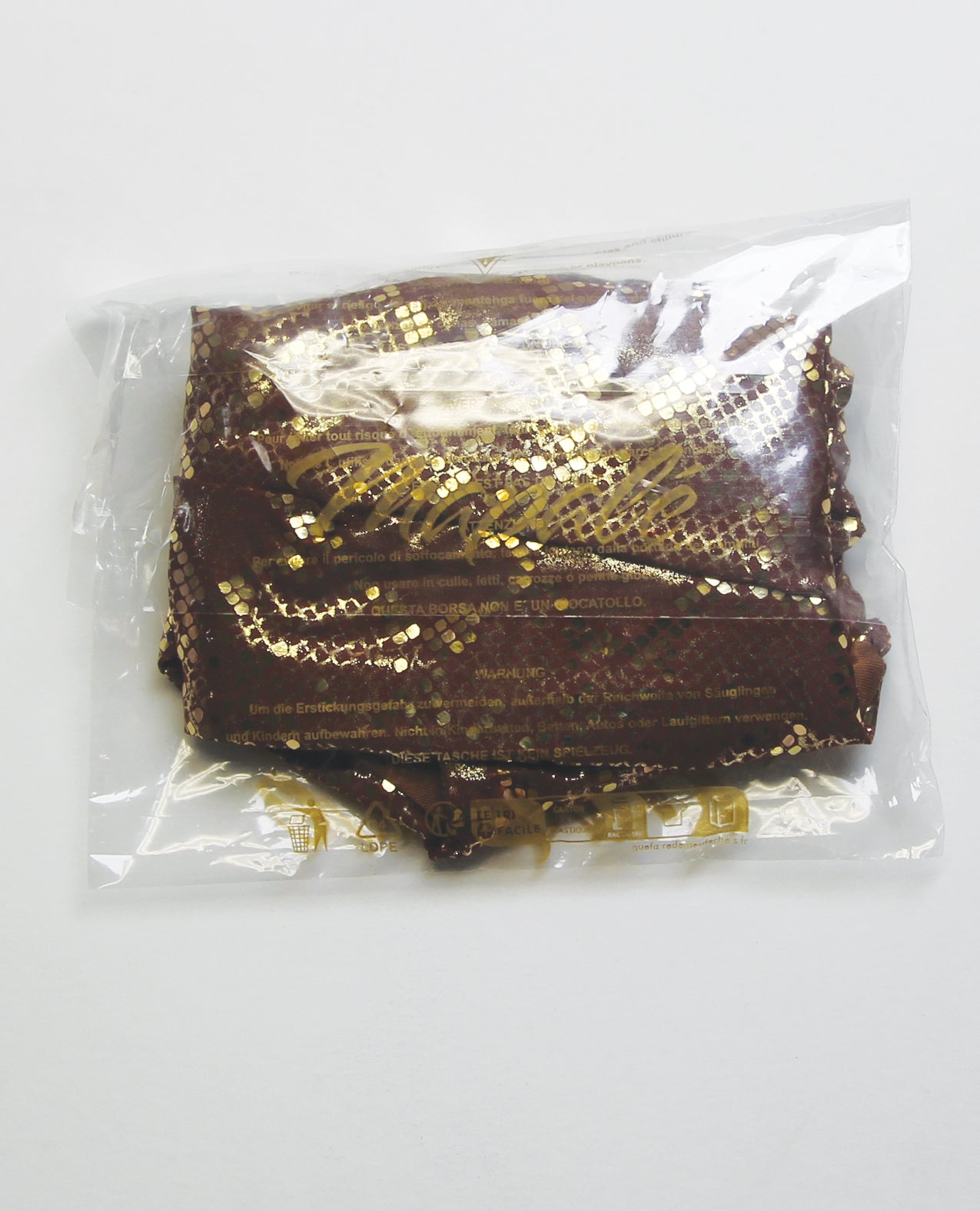 Golden Hour Metallic Sling w/Side Tie Details - Gold/Copper S/M | Shop Lowest Prices at Funlove.com