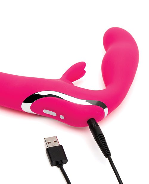 Happy Rabbit Strapless Strap On Rabbit Vibe | Shop Lowest Prices at Funlove.com