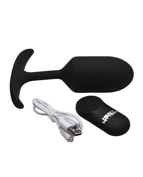 Heavy Hitters - Vibrating Weighted Silicone Anal Plug - Large | Shop Lowest Prices at Funlove.com