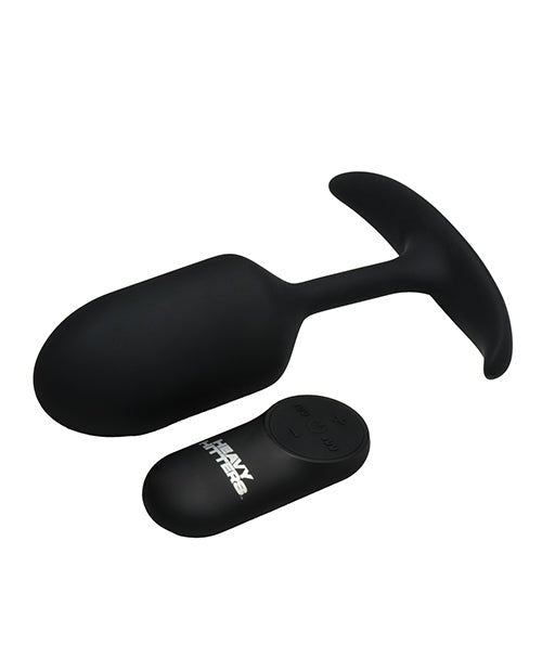 Heavy Hitters - Vibrating Weighted Silicone Anal Plug - Large | Shop Lowest Prices at Funlove.com