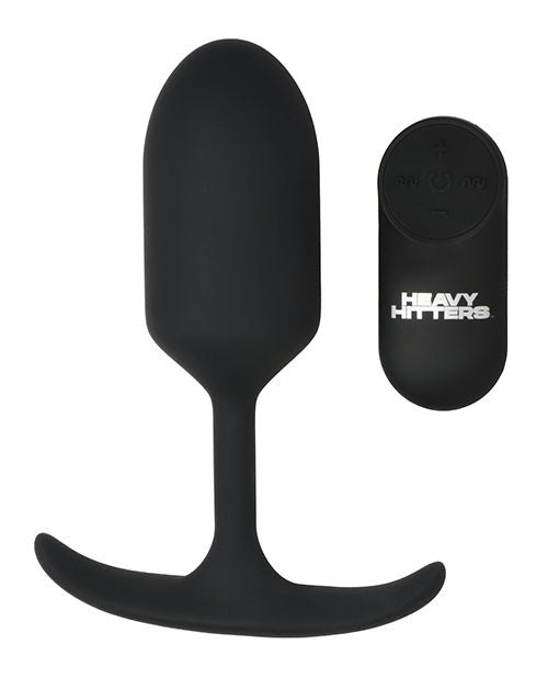 Heavy Hitters - Vibrating Weighted Silicone Anal Plug - Large | Shop Lowest Prices at Funlove.com