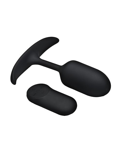 Heavy Hitters - Vibrating Weighted Silicone Anal Plug - Medium | Shop Lowest Prices at Funlove.com