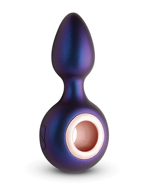 Hueman Deep Space Vibrating Anal Plug - Purple | Shop Lowest Prices at Funlove.com