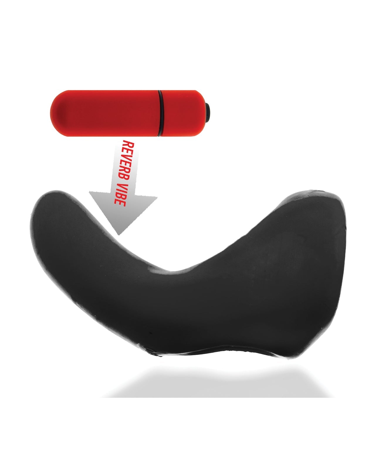 Hunky Junk Buzzfuck Sling w/Taint Vibe - Tar Ice | Shop Lowest Prices at Funlove.com