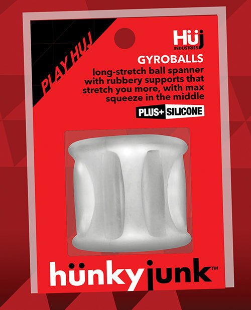 Hunky Junk Gyroball Ballstretcher - Ice | Shop Lowest Prices at Funlove.com