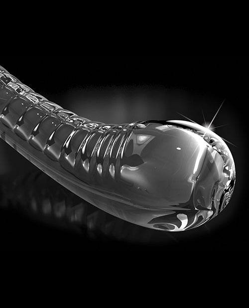 Icicles No. 88 Hand Blown Glass G - Spot Massager w/Suction Cup - Clear | Shop Lowest Prices at Funlove.com