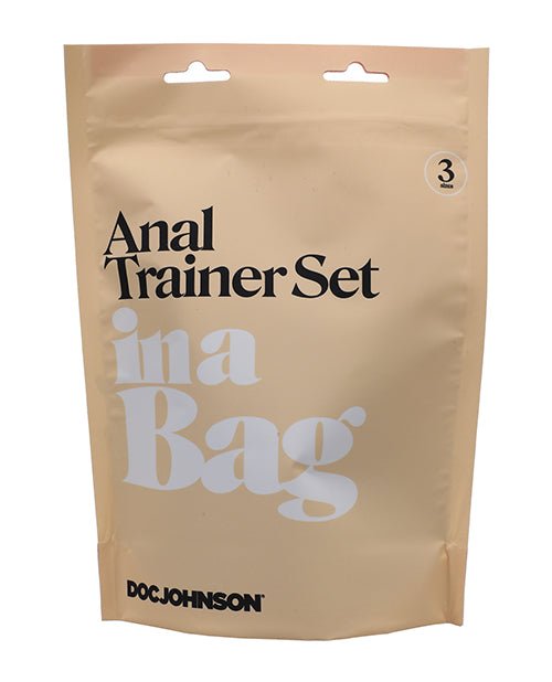 In A Bag Anal Trainer Set - Black | Shop Lowest Prices at Funlove.com