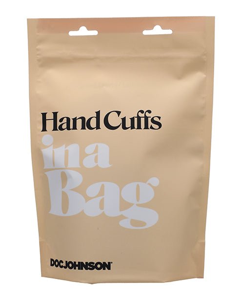 In A Bag Handcuffs - Black | Shop Lowest Prices at Funlove.com