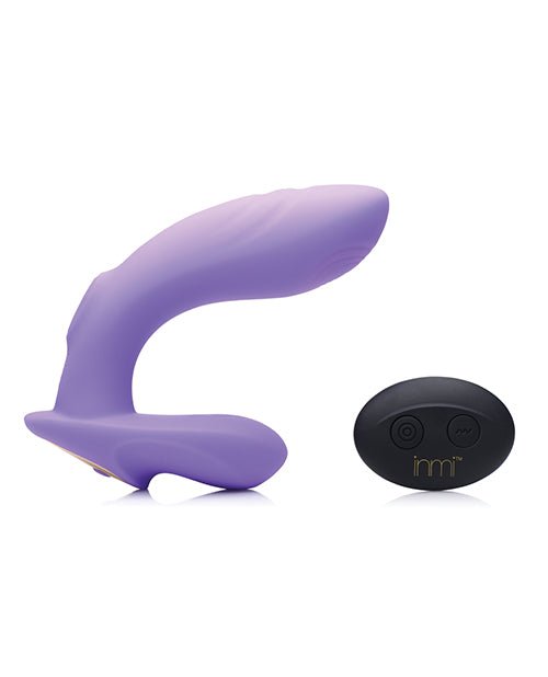 Inmi 10x G - Tap Tapping Silicone G Spot Vibrator - Purple | Shop Lowest Prices at Funlove.com