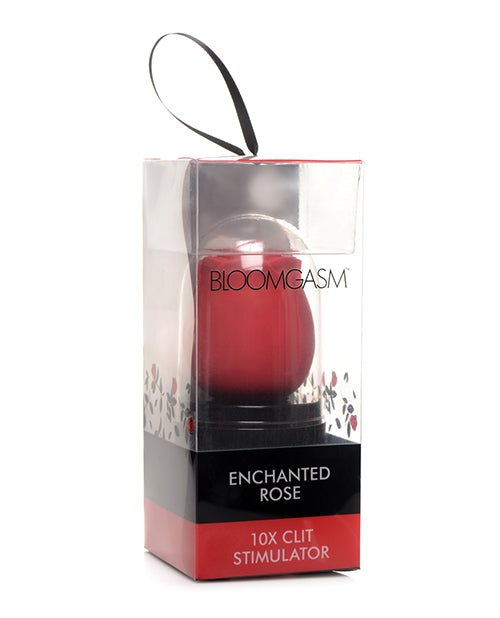 Inmi Bloomgasm Enchanted Rose 10X Clitoral Stimulator w/Case - Red | Shop Lowest Prices at Funlove.com
