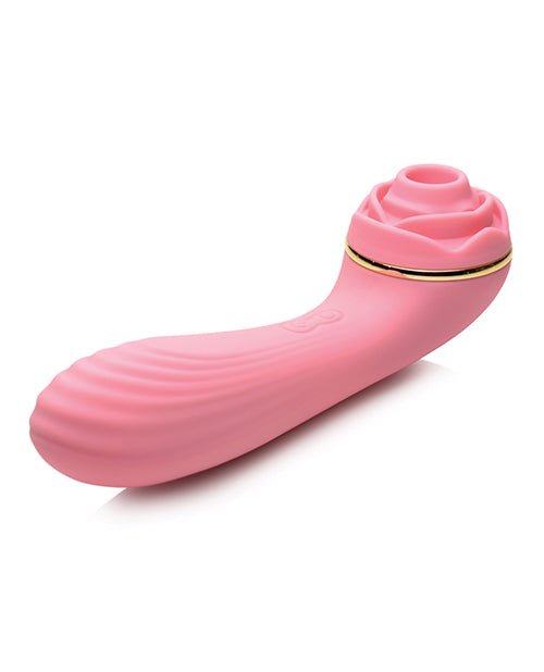Inmi Bloomgasm Passion Petals Rose 10X Suction & Vibrator - Pink | Shop Lowest Prices at Funlove.com