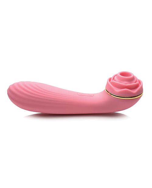 Inmi Bloomgasm Passion Petals Rose 10X Suction & Vibrator - Pink | Shop Lowest Prices at Funlove.com