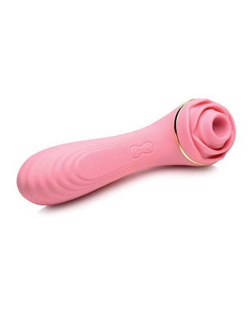 Inmi Bloomgasm Passion Petals Rose 10X Suction & Vibrator - Pink | Shop Lowest Prices at Funlove.com