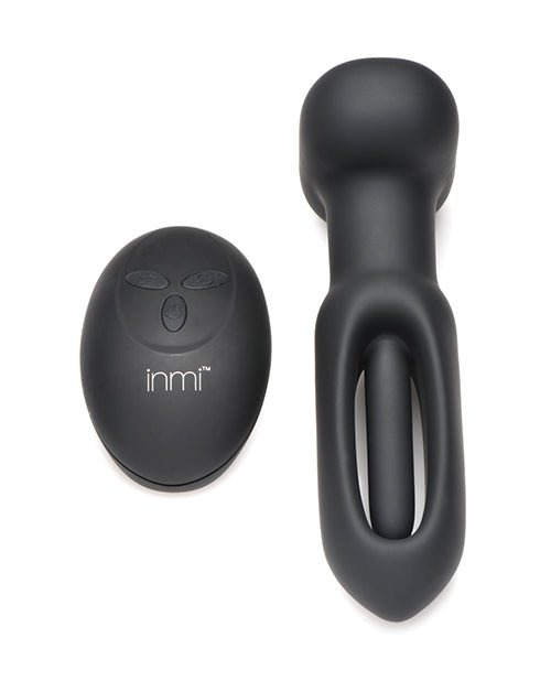 Inmi Bum Flick Flicking & Vibrating Silicone Butt Plug with Remote | Shop Lowest Prices at Funlove.com