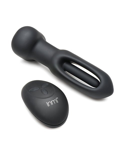 Inmi Bum Flick Flicking & Vibrating Silicone Butt Plug with Remote | Shop Lowest Prices at Funlove.com