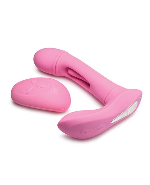 Inmi G - Flick Flicking G - Spot Vibrator w/Remote - Pink | Shop Lowest Prices at Funlove.com