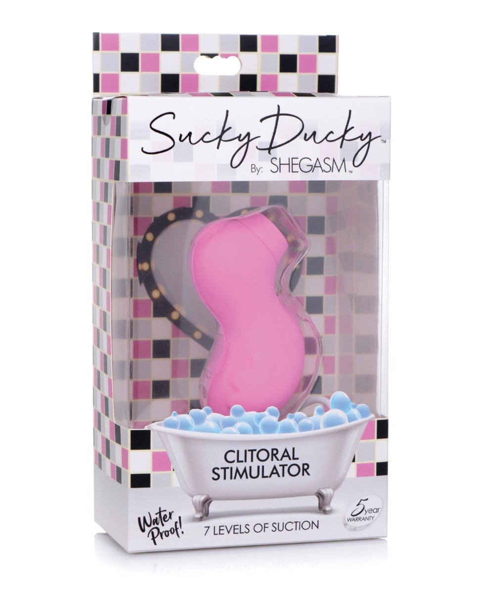 Inmi Shegasm Sucky Ducky Silicone Clitoral Stimulator - Pink | Shop Lowest Prices at Funlove.com