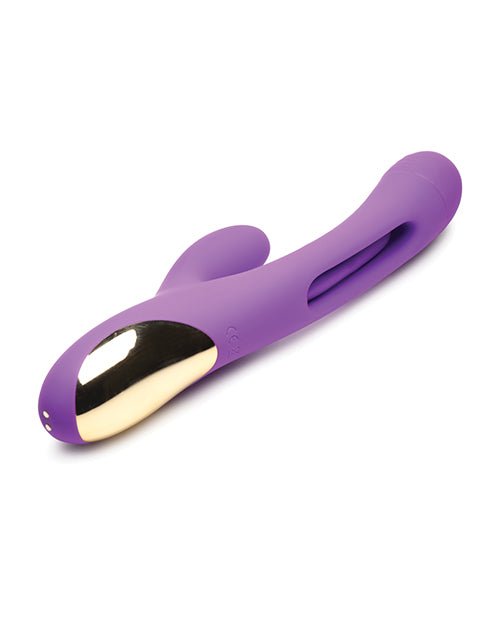 Inmi Tri - Flick Flicking Rabbit Vibrator - Purple | Shop Lowest Prices at Funlove.com