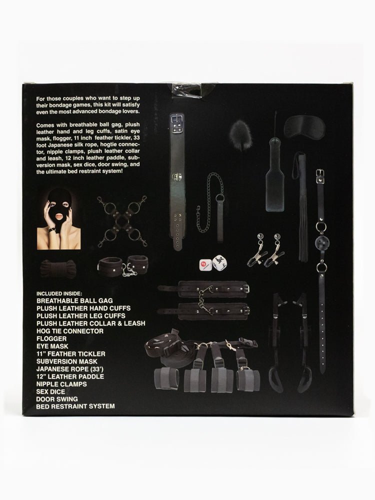 Intrigue Advanced Bondage Kit | Shop Lowest Prices at Funlove.com