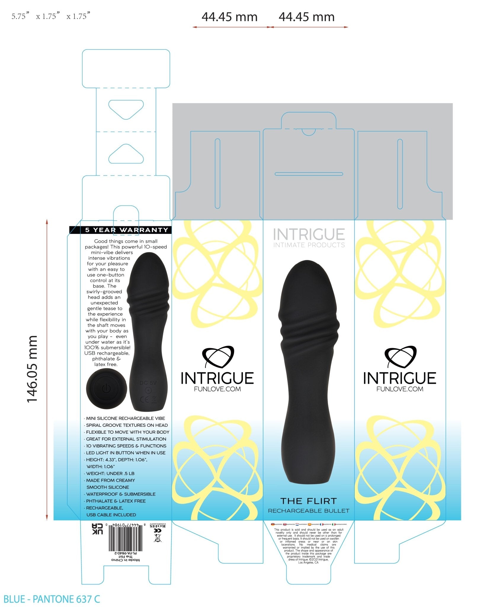 Intrigue The Flirt Silicone Bullet | Shop Lowest Prices at Funlove.com