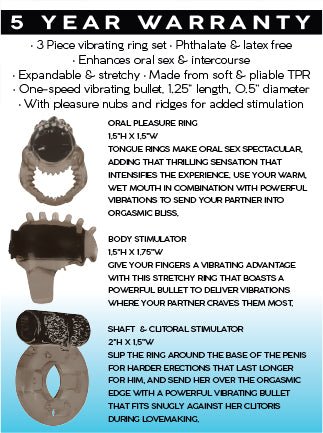 Intrigue Trio C Rings Gift With Purchase | Shop Lowest Prices at Funlove.com