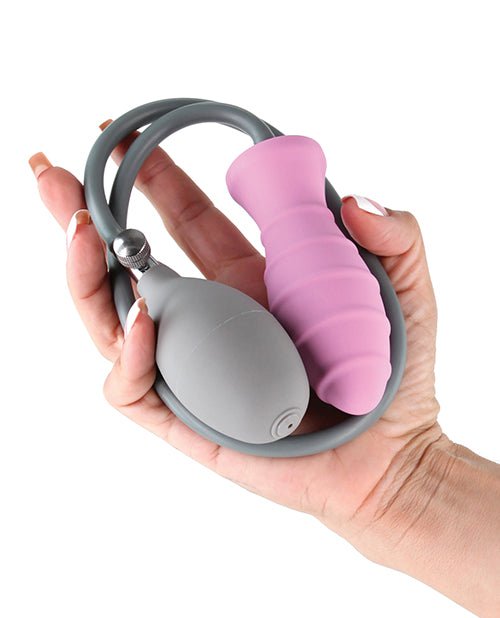 INYA Inflataplay Inflatable Anal Plug - Pink | Shop Lowest Prices at Funlove.com