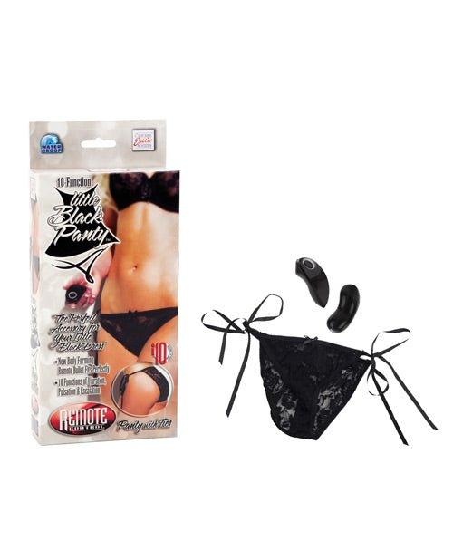 Jack Rabbit Remote Control Little Black Panty - 10 Function | Shop Lowest Prices at Funlove.com