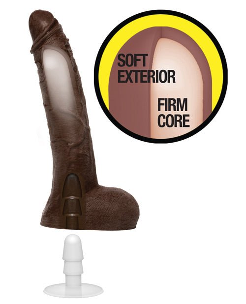 Jason Luv 10" Ultraskyn Cock W/removable Vac - u - lock Suction Cup - Chocolate | Shop Lowest Prices at Funlove.com