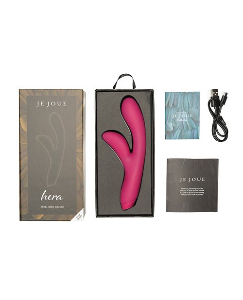 Je Joue Hera Rabbit Vibrator - Fuchsia | Shop Lowest Prices at Funlove.com