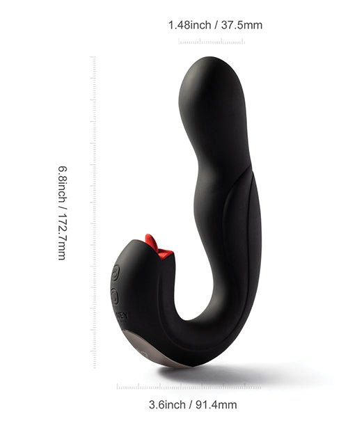 Joi Pro Rotating Head G - spot Vibrator & Clit Licker W/remote | Shop Lowest Prices at Funlove.com