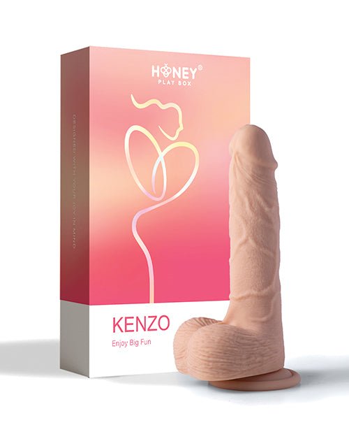 Kenzo App Controlled Realistic 9.5" Thrusting Dildo Vibrator | Shop Lowest Prices at Funlove.com
