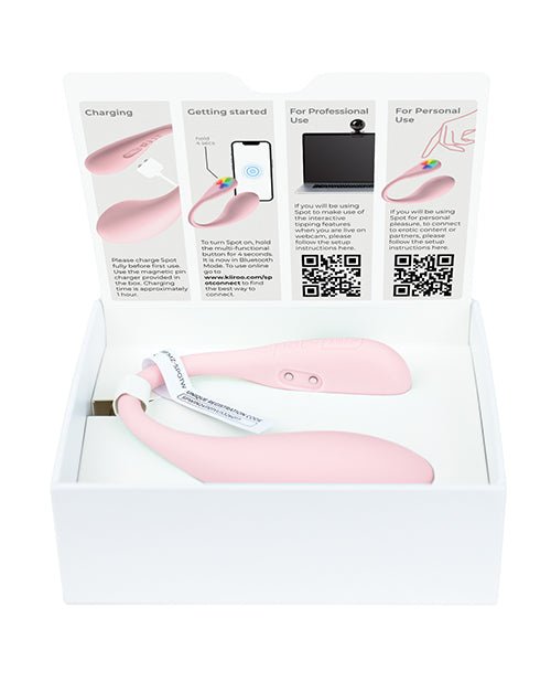 Kiiroo Spot Kiss Me Pink Couples Stimulator - Pink | Shop Lowest Prices at Funlove.com