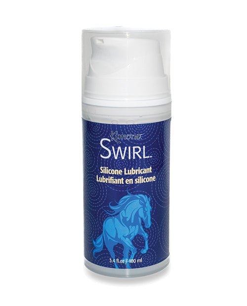Kimono Swirl Silicone Lubricant - 3.4 oz Pump | Shop Lowest Prices at Funlove.com