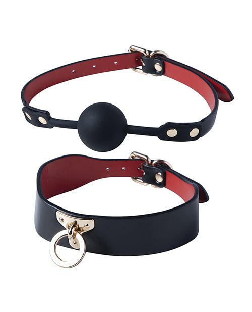 Kinky Play Box BDSM Kit 5 Piece Bondage Set - Black | Shop Lowest Prices at Funlove.com