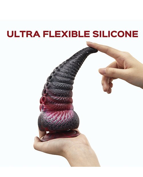 Lava Tentacle Shape Suction Cup Dildo - Multi Color | Shop Lowest Prices at Funlove.com