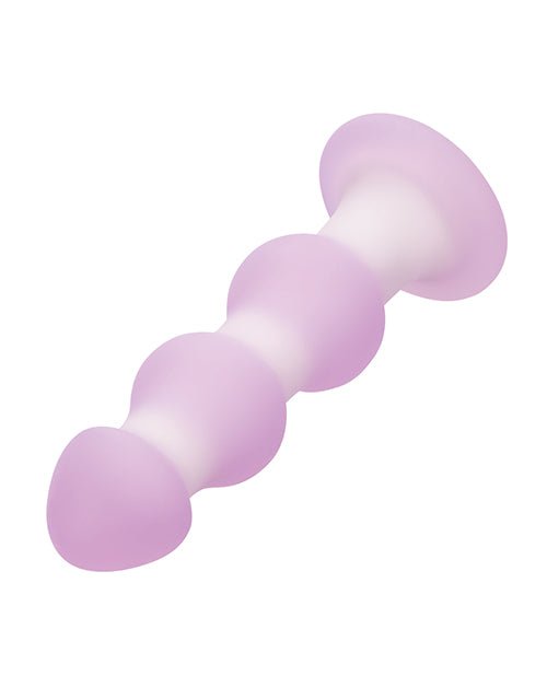 Lavender Haze Beaded Anal Probe - Lavender/White | Shop Lowest Prices at Funlove.com