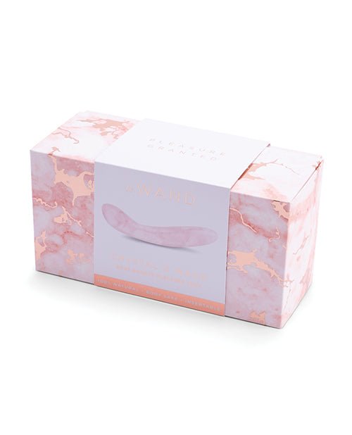 Le Wand Crystal G - Wand Stimulator - Rose Quartz | Shop Lowest Prices at Funlove.com