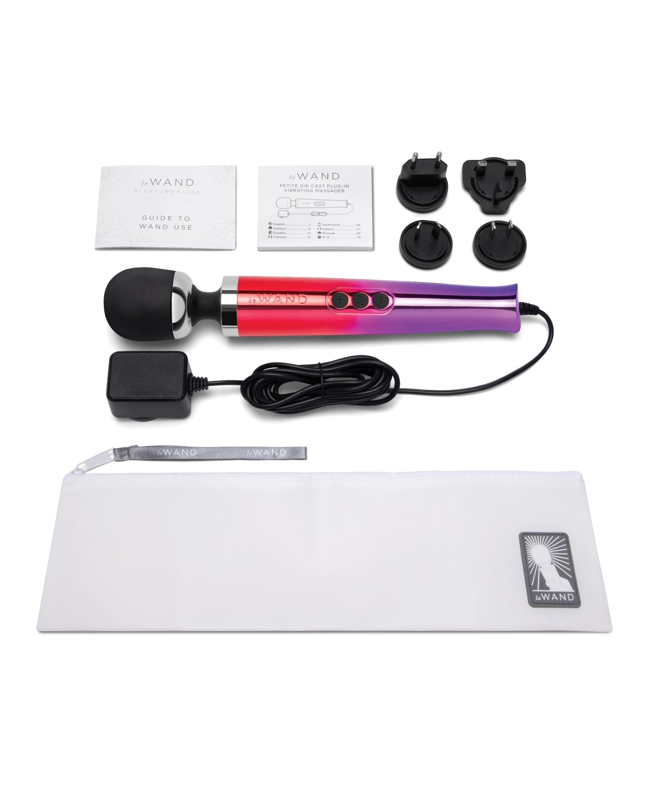 Le Wand Die Cast Plug - In Massager - Ombre | Shop Lowest Prices at Funlove.com