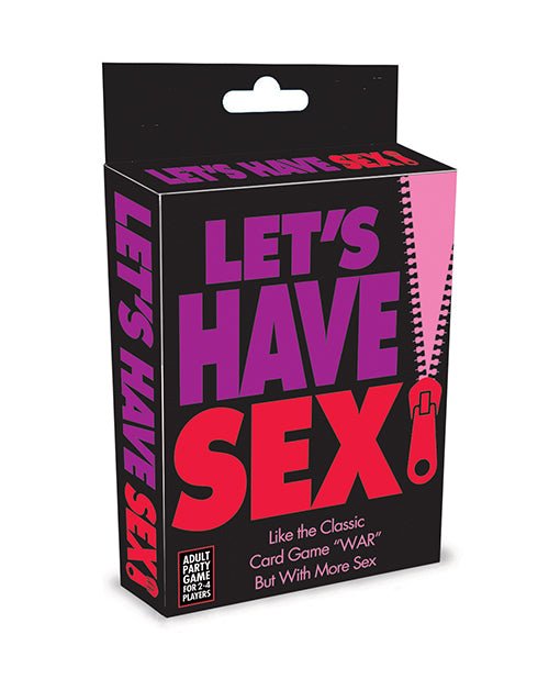 Let's Have Sex Card Game | Shop Lowest Prices at Funlove.com