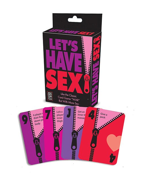Let's Have Sex Card Game | Shop Lowest Prices at Funlove.com