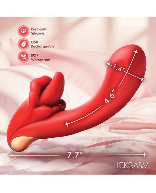 Lickgasm Lusty Licker Licking Silicone Vibrator | Shop Lowest Prices at Funlove.com