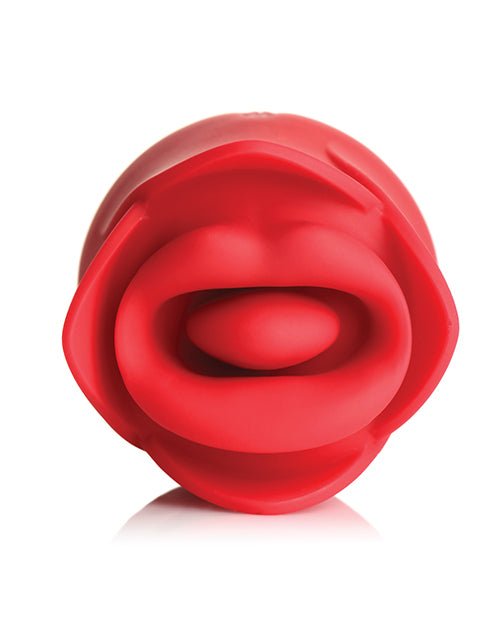 Lickgasm Sweet Kiss Kissing & Vibrating Clitoral Stimulator - Red | Shop Lowest Prices at Funlove.com