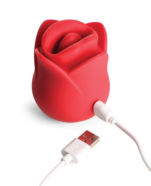 Lickgasm Sweet Kiss Kissing & Vibrating Clitoral Stimulator - Red | Shop Lowest Prices at Funlove.com
