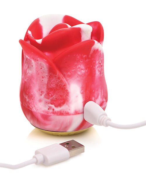 Lickgasm Sweet Kiss Kissing & Vibrating Clitoral Stimulator - Swirl | Shop Lowest Prices at Funlove.com
