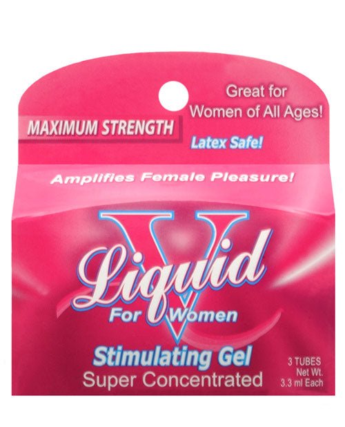 Liquid V Female Stimulant - Pillow Box Of 3 | Shop Lowest Prices at Funlove.com