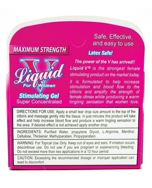 Liquid V Female Stimulant - Pillow Box Of 3 | Shop Lowest Prices at Funlove.com
