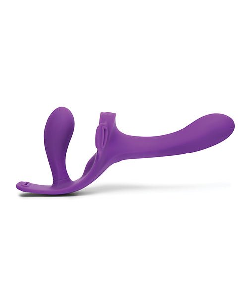 Lock - In Dual - Ended Vibrating Strap - On & Harness Set | Shop Lowest Prices at Funlove.com