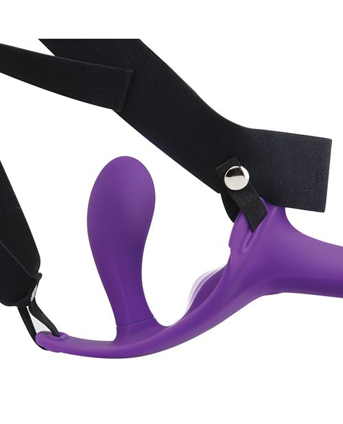 Lock - In Dual - Ended Vibrating Strap - On & Harness Set | Shop Lowest Prices at Funlove.com
