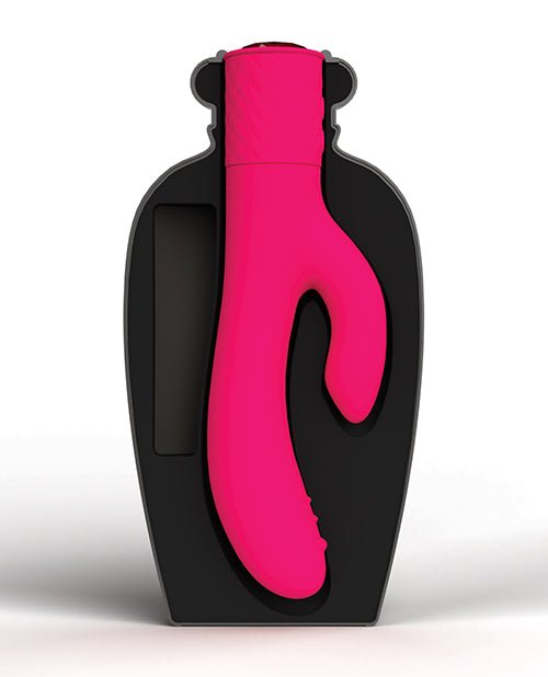 Lola Milani Mystique Rabbit w/Black Bottle - Fuchsia | Shop Lowest Prices at Funlove.com