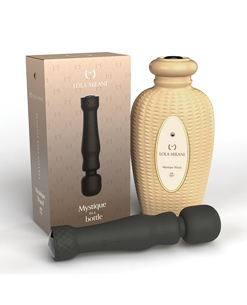 Lola Milani Mystique Wand w/Taupe Bottle - Black | Shop Lowest Prices at Funlove.com